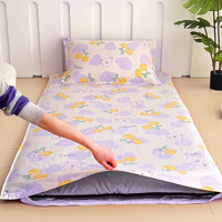 云瑾全棉宿舍褥子套 纯棉床褥罩单人垫被套全包垫子保护套被子罩 熊噜噜爱果子 90x190cm 褥垫套+1个枕套