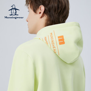 万星威（Munsingwear）高尔夫男士24春夏休闲宽松连帽卫衣时尚运动外套 L612 M