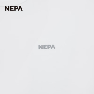 NEPA耐葩2024春夏男女同款运动户外休闲弹力圆领短袖T恤7KG5360 深藏青色M04+黑色C01 160/84A（090）