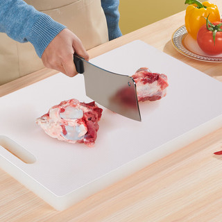 卡玫莱菜板食品级切菜板PE塑料砧板加厚抗菌防霉案板砍骨剁肉板家用 40.2*30.2*1.5CM【抗菌防霉】
