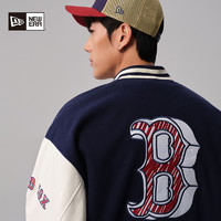 NEW ERA 纽亦华 2024早春新款MLB夹克外套情侣手绘刺绣棒球服潮流