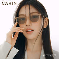 CARIN 墨镜KIRSTEN许红豆,欧阳娜娜奶茶色圆框