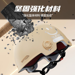 新日 SUNRA 3C认证电动车头盔半盔