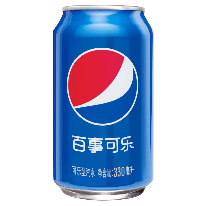 pepsi 百事 可乐碳酸汽水330ml易拉罐装 经典饮品饮料整箱批发 罐装330ml