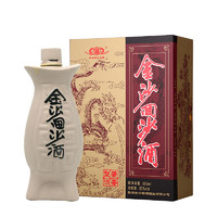 JINSHA 金沙 53度金沙回沙 鱼儿酒 带杯 500mL*6 贵州金沙窖藏酱香礼品盒白酒