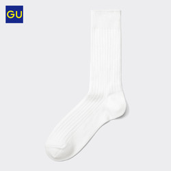 GU 极优 男装袜子(彩色罗纹)休闲袜2024春季新品 348822