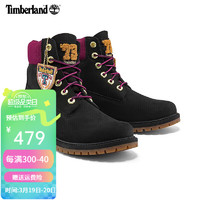 Timberland 女靴高帮靴秋冬新款户外防泼水踢不烂耐磨黑色休闲靴A44KX A44KX001/黑色