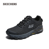 SKECHERS 斯凯奇 男士户外休闲鞋舒适237300C 黑色/炭灰色/BKCC 41.5