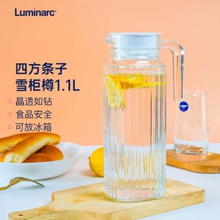 Luminarc 乐美雅 凉水壶 1.1L 透明