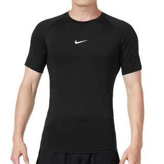 NIKE 耐克 男子 AS M NP DF TIGHT TOP SS 运动 短袖T恤 FB7933-010 2XL码