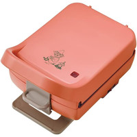 recolte 丽克特 三明治机早餐机家用快速烘烤小型多功能 RPS-2：粉色