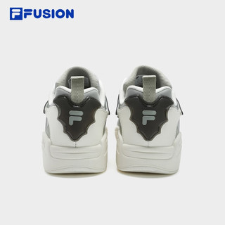 FILA FUSION斐乐潮牌DESPERADO LOW复古篮球鞋男2024夏运动鞋 苔藓灰/奶白-GA 40