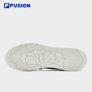 FILA FUSION斐乐潮牌DESPERADO LOW复古篮球鞋男2024夏运动鞋 苔藓灰/奶白-GA 44.5