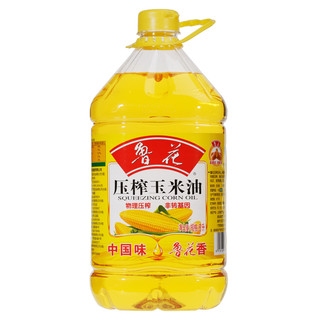 88VIP：luhua 鲁花 压榨玉米油5L×2 鲁花玉米油