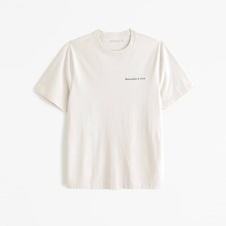 Abercrombie & Fitch 春夏新款美式印花LogoT恤 357528-1