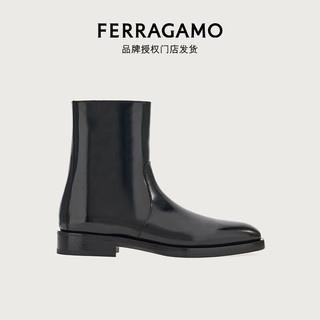 菲拉格慕（Ferragamo）【】男士黑色踝靴0760205_3E _ 85