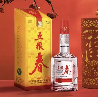 WULIANGYE 五粮液 五粮春 浓香型白酒 45度 500ml 单瓶装