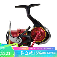 DAIWA 达亿瓦 22SALAMANDURA LT 火蜥蜴纺车轮 轻量渔轮泛用远投路亚轮 FC LT2500S-H（浅线杯+高速比