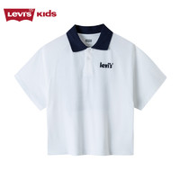 Levi's 李维斯 童装2024夏季新款儿童男童短袖T恤亲子Polo衫中大童打底衫