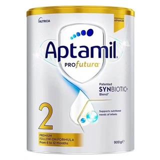 Aptamil 爱他美 澳洲白金版 婴儿奶粉  2段3罐900g（含税）