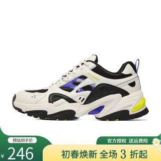 SKECHERS 斯凯奇 男鞋春季新款机甲运动鞋厚底防滑耐磨透气休闲老爹鞋894053 894053-NTMT 42