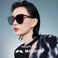 MOLSION 陌森 墨镜女款赵丽颖同款防晒防紫外线太阳眼镜偏光驾驶镜男MS3079