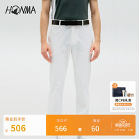 HONMA 运动高尔夫服饰男子长裤时尚运动裤 漂白 M