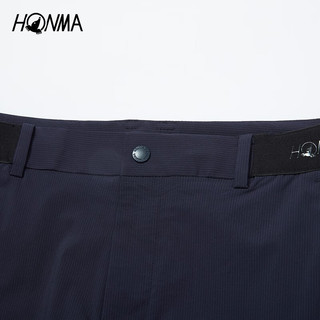 HONMA运动高尔夫服饰男子长裤运动裤时尚舒适休闲商务 海军蓝 S
