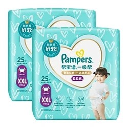 Pampers 帮宝适 一级帮纸尿裤 M92/L72/XL64