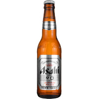 春焕新：Asahi 朝日啤酒 超爽啤酒330ml24瓶装整箱小瓶装国产精酿家庭聚会