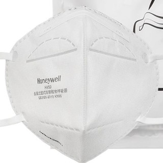霍尼韦尔 H950 KN95无呼吸阀防颗粒物口罩 耳戴款 10只 白色