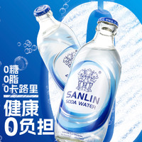 88VIP：SANLIN 三麟 苏打水无糖气泡水苏打水335ml*24瓶整箱 1件装