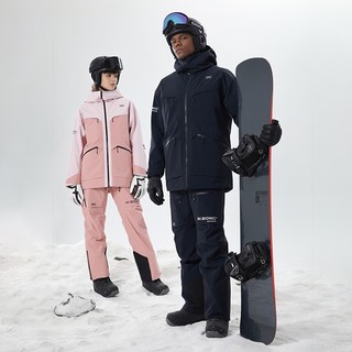 XBIONIC狂想 男女专业单板滑雪服/背带滑雪裤XJC-21986 淡雅粉/浅玫粉-裤子 S