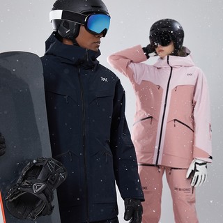XBIONIC狂想 男女专业单板滑雪服/背带滑雪裤XJC-21986 黑色-上衣 M