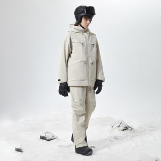 XBIONIC狂想 男女专业单板滑雪服/背带滑雪裤XJC-21986 佩奥特灰-裤子 S