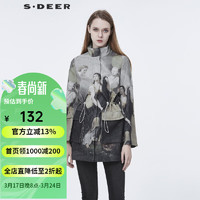 S.DEER 圣迪奥 女士短外套