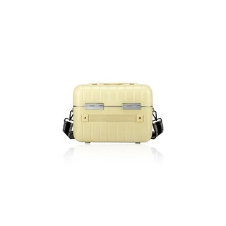 美旅 箱包潮流复古化妆箱女防刮耐磨斜挎包手提箱TI1 黄色 化妆包