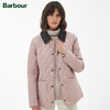 Barbour Annandale女士四季经典保暖菱格修身绗缝夹克 粉色 8