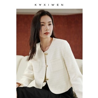 KAXIWEN 佧茜文 女士小香风短外套 X12AWS12171