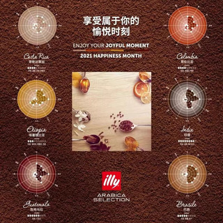 意利（illy）咖啡豆 意大利美式手冲意式浓缩咖啡250g罐装 埃塞俄比亚咖啡豆