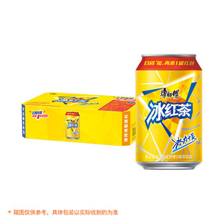 康师傅 冰红茶can 310ml*24听 茶饮料小罐整箱装