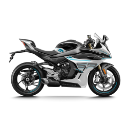 cfmoto春风动力450srs单摇臂仿赛跑车全款星光白