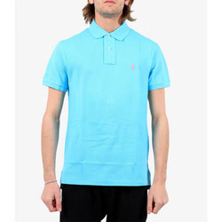 RALPH LAUREN 拉尔夫·劳伦 拉夫劳伦（Ralph Lauren）男士Polo衫短袖 商务休闲 710795080 024绿松石蓝