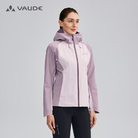 巍德（VAUDE）户外运动冲锋衣2L拼接防风防水徒步登山外套女款VG2411201 VAUDE粉 XXL