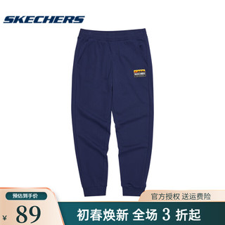 SKECHERS 斯凯奇 秋冬百搭运动裤 L321M083-007D