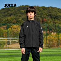  Joma/荷马 防风 儿童夹克  黑色 160