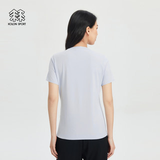 KOLON SPORT/可隆SECO空气T恤 女子运动速干抗菌防晒圆领短袖 LKRT4MT534-LB 浅蓝色 XL