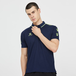 kelme卡尔美男子纯色polo衫9327pl1041