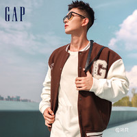 Gap 盖璞 男女同款春秋LOGO高级夹克外套装798817