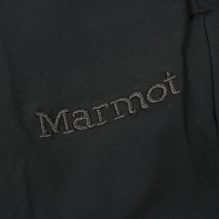 土拨鼠（Marmot）春夏速干裤女士户外透气运动裤城市时尚休闲长裤 曜石黑001 10(L)